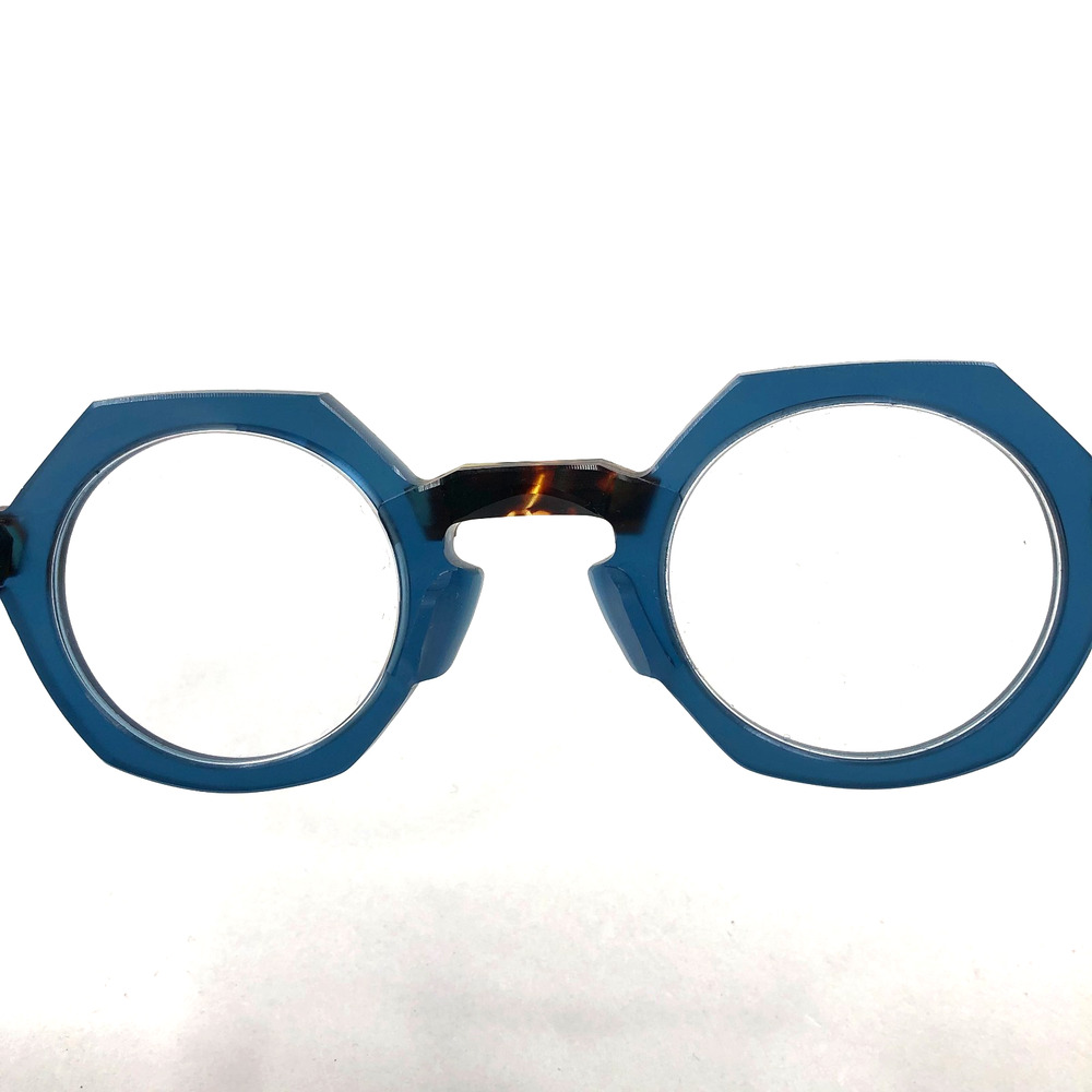 Anne et Valentin Brutalism Raw 3 40-27-147 France Blue Tortoise 20A15 MINT HRJ - Picture 8 of 14